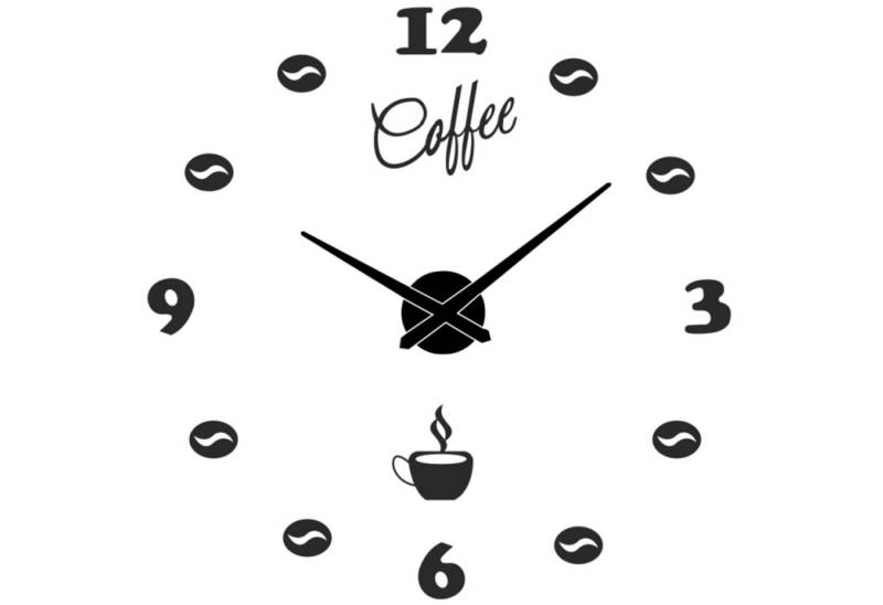 Miraval Wanduhr Miraval DIY Wanduhr Schwarz Miraval Wanduhr Miraval DIY Wanduhr Schwarz von Miraval