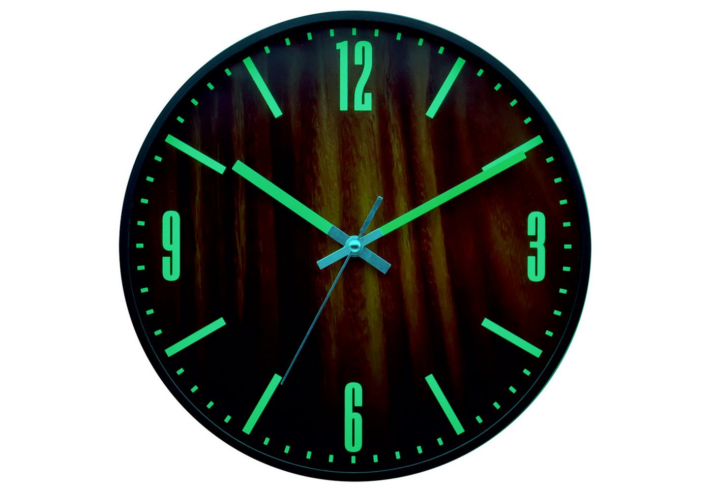 Miraval Wanduhr Wanduhr mit leuchtenden Zahlen Miraval Wanduhr Wanduhr mit leuchtenden Zahlen von Miraval