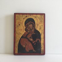 Heilige Maria Der Zärtlichkeit | 1950Er Jahre Herkunft Griechenland von MireilleBoutique