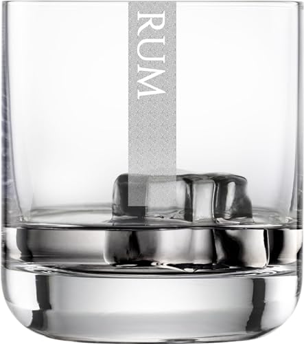 Miriquidi Rum Gläser 2er Set Serie COOLGLAS RUM | 300ml Schott Glas | Spülmaschinenfest durch Lasergravur| Gläser für Rum CoolGlas 2 Stück von Miriquidi