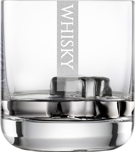 Miriquidi Whiskygläser 2er Set Serie COOLGLAS WHISKY | 300ml Schott Glas | Spülmaschinenfest durch Lasergravur| Gläser für Whisky CoolGlas 2 Stück von Miriquidi