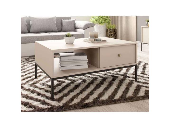 Couchtisch mit stauraum Tonkor Beige TL104 von Mirjan24
