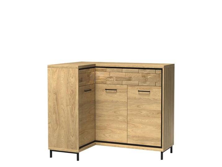 Eckkommode Mediolan 15 Beleuchtung Stilvoll Wohnzimmer Sideboard Highboard Schrank von Mirjan24