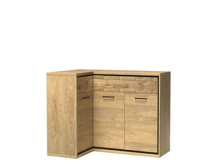 Eckkommode Mediolan 15 Beleuchtung Stilvoll Wohnzimmer Sideboard Highboard Schrank von Mirjan24