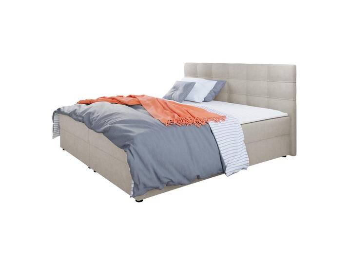 MIRJAN24 BOXBETT, Natur, Kiefer, H3, Höhe ca. 18 cm, Rechteckig, 140x200 cm, Schlafzimmer, Betten, Boxspringbetten von Mirjan24