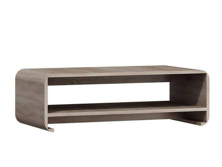 MIRJAN24 Couchtisch Link LI12, 120x60x42 cm, laminierten Platte inklusive Furnier in 3D-Form, beige von Mirjan24