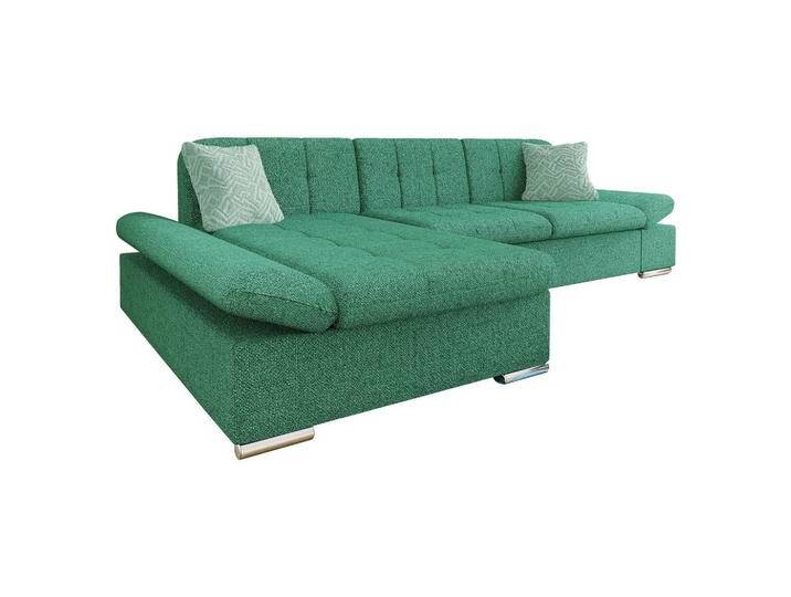 MIRJAN24 ECKSOFA, Grün, 5-Sitzer, links montierbar,Rechteckig, 278x161 cm, Wohnzimmer, Sofas & Couches, Wohnlandschaften, Ecksofas von Mirjan24