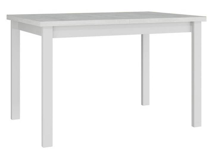 MIRJAN24 Esstisch Alba I, Ausziehbarer mit Einlegeplatte, 80x120/150 cm, weiß, Weiß - L / Weiß von Mirjan24
