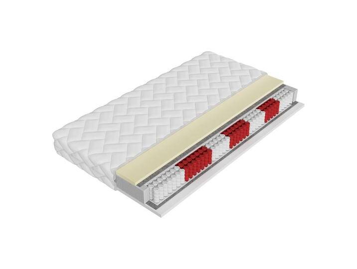 MIRJAN24 FEDERKERNMATRATZE, Weiß, H2 + H3, Rechteckig, 90x200 cm, Schlafzimmer, Matratzen Shop, Matratzen, Taschenfederkernmatratzen von Mirjan24