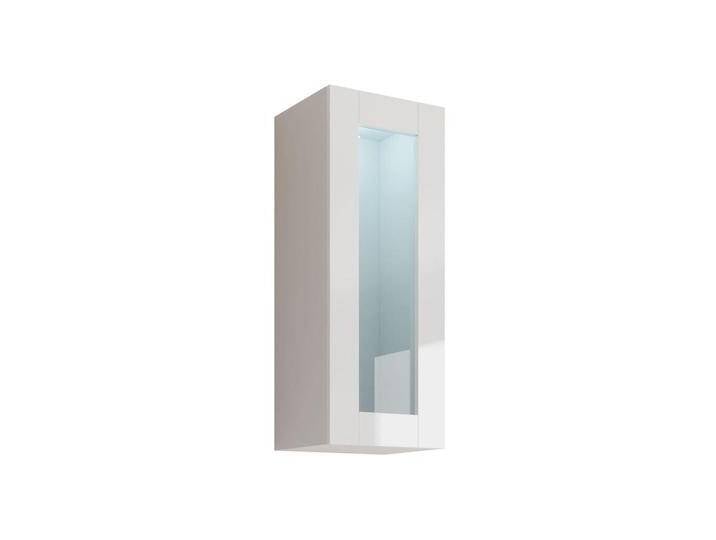 MIRJAN24 HÄNGEVITRINE, Weiß, Weiß Hochglanz, Rechteckig, 35x90x32 cm, Wohnzimmer, Wohnwände, Vitrinenschränke von Mirjan24