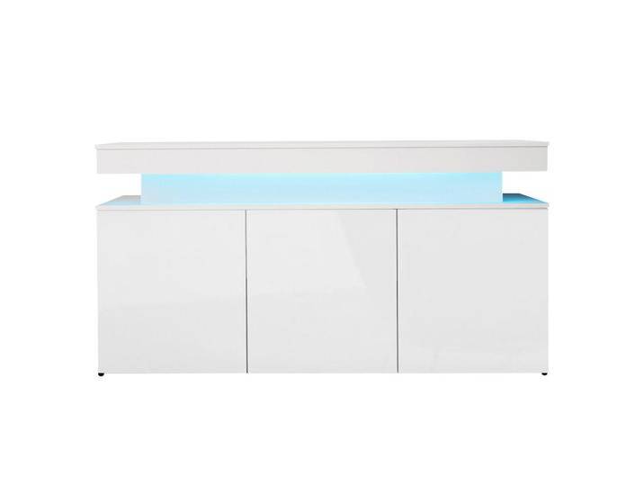 MIRJAN24 KOMMODE, Weiß, Rechteckig,Rechteckig, 160x83x39 cm, Wohnzimmer, Kommoden & Sideboards, Kommoden von Mirjan24