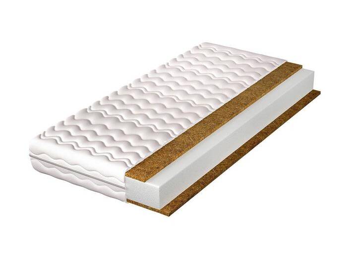 MIRJAN24 Komfortschaummatratze Kronos 10, 10 cm hoch, (Schaumstoffmatratze, Kokosmatratze), Beidseitig verwendbar, Schaumstoff PU 25 von Mirjan24