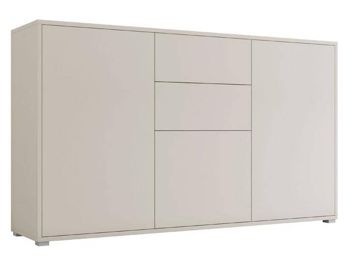 MIRJAN24 Kommode Gesita K3D2SZ (mit 2 Schubladen und 3 Türen), Griffloses Öffnungssystem, beige, Cashmere von Mirjan24