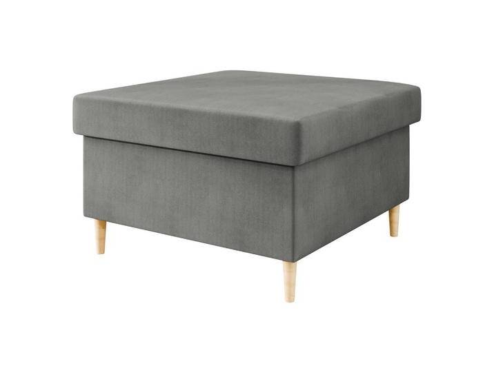 MIRJAN24 POLSTERHOCEKR, Grau, 1-Sitzer, Rechteckig, 70x43x70 cm, Wohnzimmer, Hocker, Sitzhocker von Mirjan24