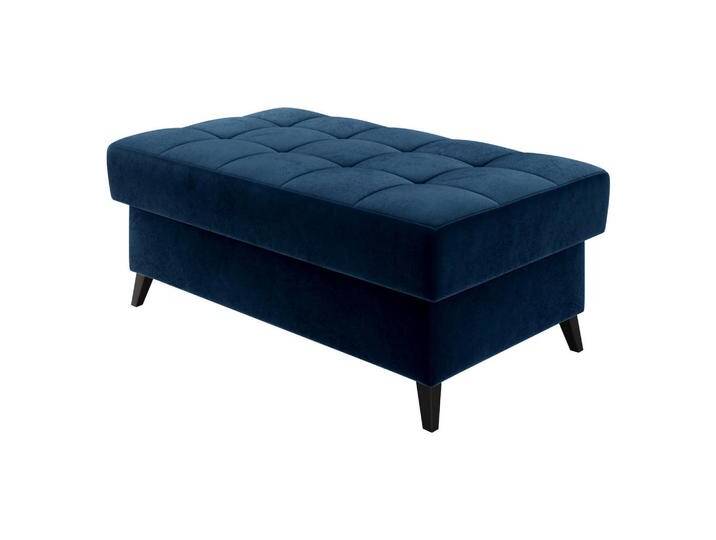MIRJAN24 POLSTERHOCKER, Dunkelblau, Rechteckig, 106x44x67 cm, Wohnzimmer, Hocker, Sitzhocker von Mirjan24