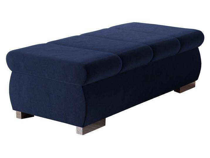 MIRJAN24 Polsterhocker Bangkok Groß, Holzkonstruktion, 120x60x39 cm, blau, Magic Velvet 2216 von Mirjan24