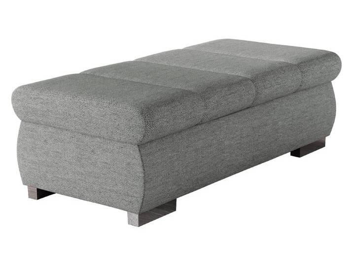 MIRJAN24 Polsterhocker Bangkok Groß, Holzkonstruktion, 120x60x39 cm, grau, Rico 12 von Mirjan24