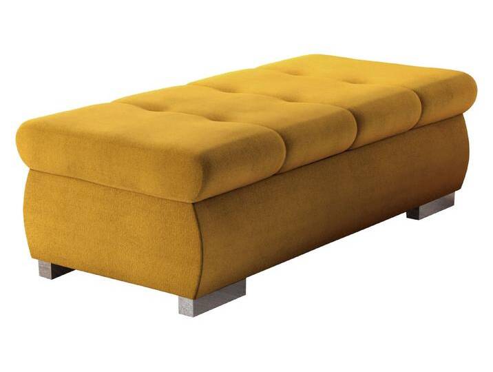MIRJAN24 Polsterhocker Orkan Groß, Holzkonstruktion, 120x60x39 cm, gelb, Fresh 37 von Mirjan24