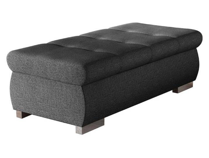 MIRJAN24 Polsterhocker Orkan Groß, Holzkonstruktion, 120x60x39 cm, grau, Sicuro 80 von Mirjan24