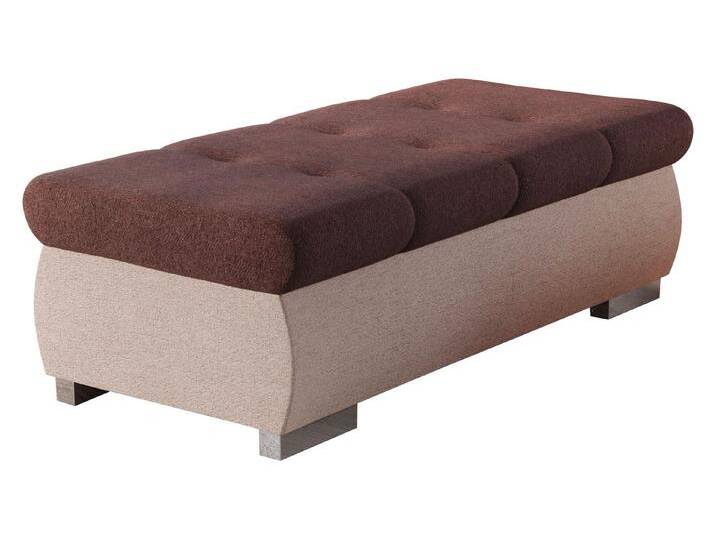 MIRJAN24 Polsterhocker Orkan Groß, Holzkonstruktion, 120x60x39 cm, rosa, Kamet 11 + Kamet 10 von Mirjan24