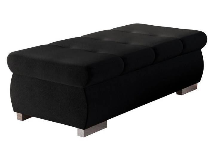 MIRJAN24 Polsterhocker Orkan Groß, Holzkonstruktion, 120x60x39 cm, schwarz, Kronos 07 von Mirjan24