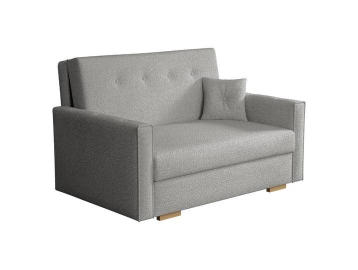 MIRJAN24 SCHLAFSOFA, Grau, Kiefer, 2-Sitzer, Rechteckig, 133x85x100 cm, Wohnzimmer, Sofas & Couches, Schlafsofas von Mirjan24