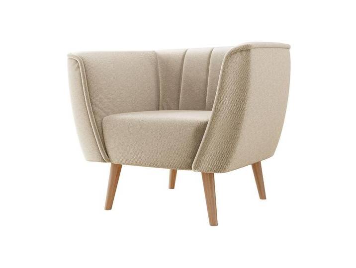 MIRJAN24 SESSEL, Beige, Kiefer, 1-Sitzer, Rechteckig, 82x75x74 cm, Wohnzimmer, Sessel, Polstersessel von Mirjan24