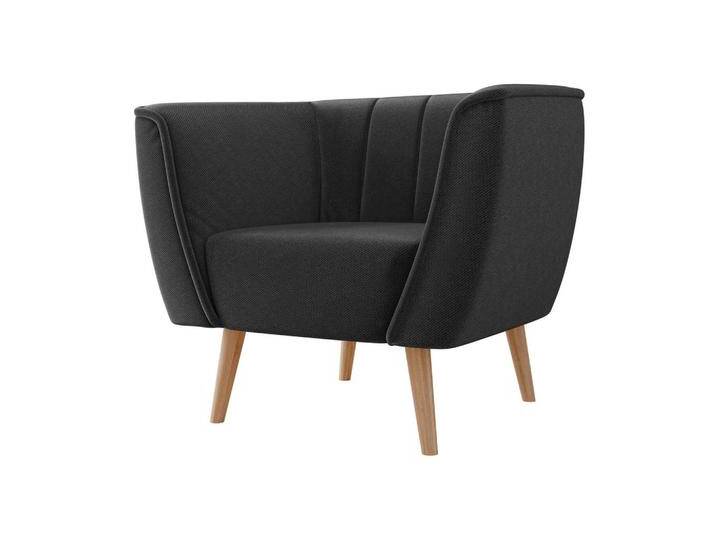 MIRJAN24 SESSEL, Dunkelgrau, Kiefer, 1-Sitzer, Rechteckig, 82x75x74 cm, Wohnzimmer, Sessel, Polstersessel von Mirjan24