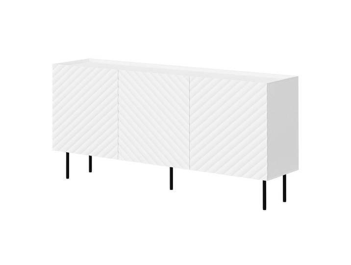 MIRJAN24 SIDEBOARD, Weiß, Rechteckig, 166x80x40 cm, Wohnzimmer, Kommoden & Sideboards, Sideboards von Mirjan24