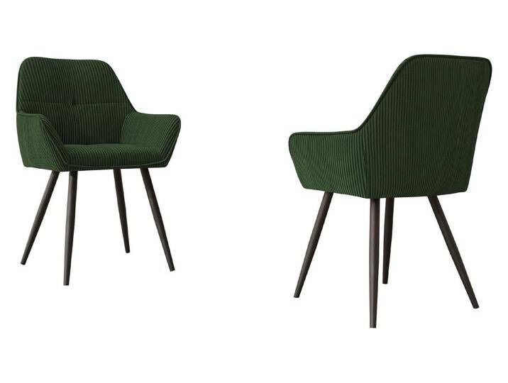 MIRJAN24 Stuhl Archon (2er-Set), Metallkonstruktion, grün, Poso 14 von Mirjan24