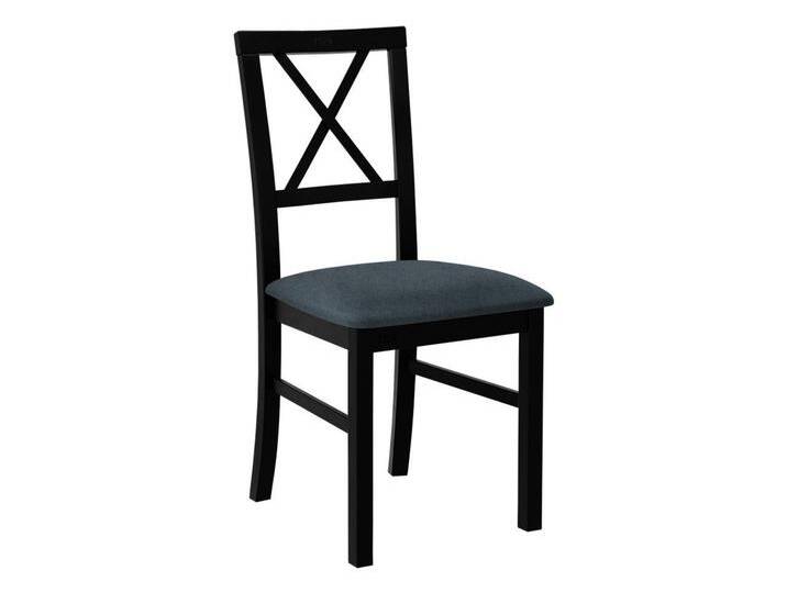 MIRJAN24 Stuhl Milano IV (1 Stück), aus Buchenholz, 43x40x93 cm, blau, Holzfarbe: Schwarz, Zetta 300 von Mirjan24