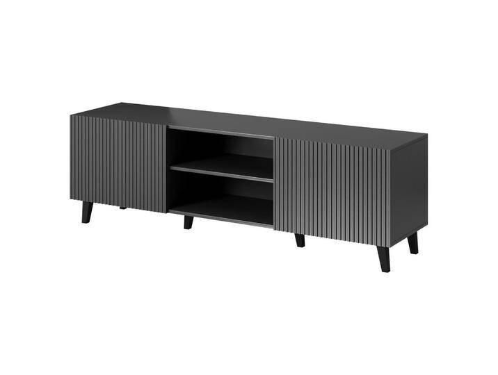MIRJAN24 TV-ELEMENT, Anthrazit, Rechteckig,Rechteckig, 150x53x42 cm, Wohnzimmer, Wohnwände, Lowboards, Lowboards stehend von Mirjan24