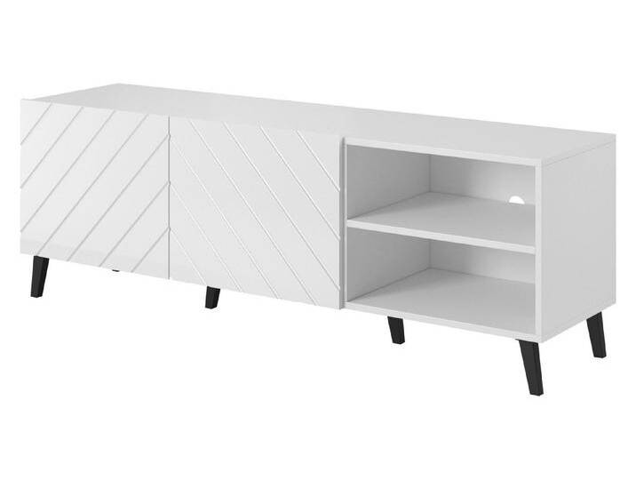 MIRJAN24 TV-Schrank Abeto 200 TV-Tisch mit 4 Türen, Wohnzimmer TV-Kommode, weiß, Weiß / Weiß Hochglanz MIRJAN24 TV-Schrank Abeto 200 TV-Tisch mit 4 Türen, Wohnzimmer TV-Kommode, weiß, Weiß / Weiß Hochglanz von Mirjan24