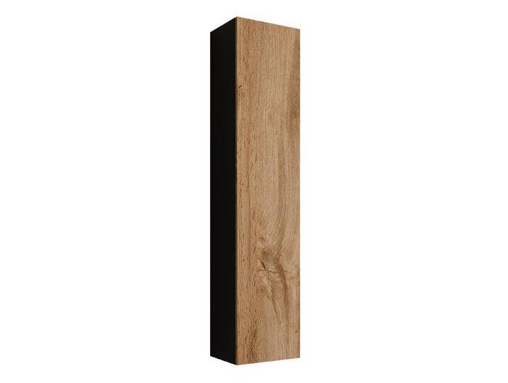 MIRJAN24 Vitrine 180 Vigo (mit Drehtür) vier Einlegeboden, schwarz von Mirjan24