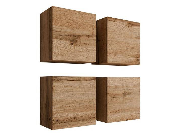 MIRJAN24 Vitrine Vigo (mit vier Drehtüren) grifflosem Öffnen push to open , braun von Mirjan24