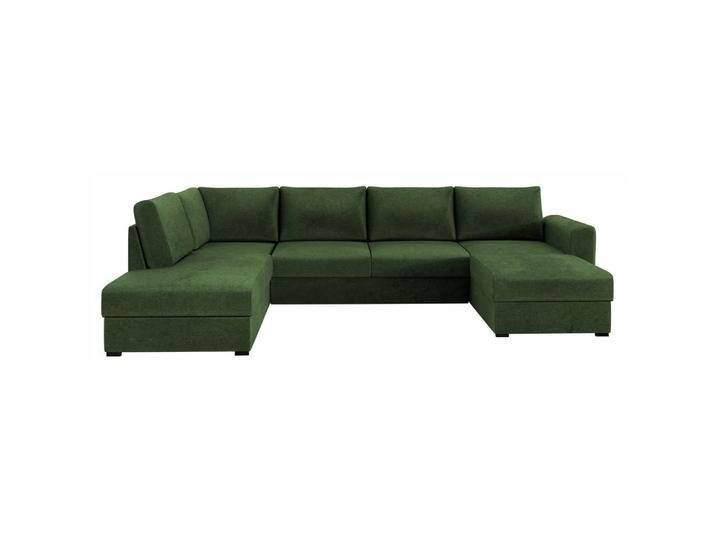 MIRJAN24 WOHNLANDSCHAFT, Dunkelgrün, U-Form,Rechteckig, 305x85x188 cm, Wohnzimmer, Sofas & Couches, Wohnlandschaften, Wohnlandschaften in U-Form von Mirjan24