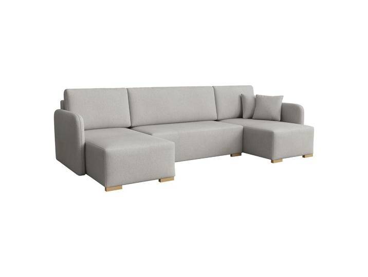 MIRJAN24 WOHNLANDSCHAFT, Grau, 6-Sitzer, U-Form,Rechteckig, 292x85x140 cm, Wohnzimmer, Sofas & Couches, Wohnlandschaften, Wohnlandschaften in U-Form von Mirjan24