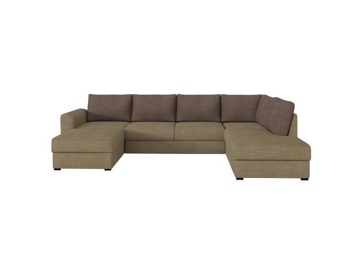 MIRJAN24 WOHNLANDSCHAFT, Hellbraun, 7-Sitzer, U-Form,Rechteckig, 305x85x188 cm, Wohnzimmer, Sofas & Couches, Wohnlandschaften, Wohnlandschaften in U-Form von Mirjan24