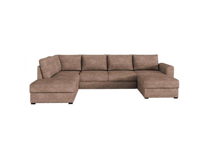MIRJAN24 WOHNLANDSCHAFT, Hellbraun, U-Form,Rechteckig, 305x85x188 cm, Wohnzimmer, Sofas & Couches, Wohnlandschaften, Wohnlandschaften in U-Form von Mirjan24