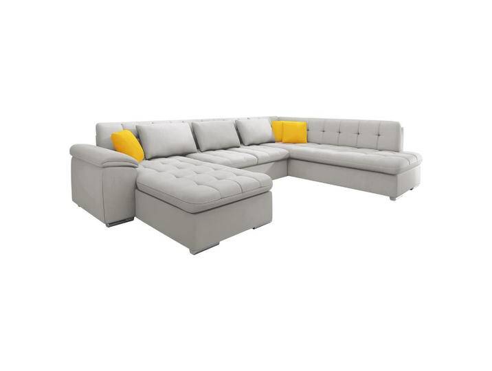 MIRJAN24 WOHNLANDSCHAFT, Hellgrau, 7-Sitzer, U-Form,Rechteckig, 348x76x205 cm, Wohnzimmer, Sofas & Couches, Wohnlandschaften, Wohnlandschaften in U-Form MIRJAN24 WOHNLANDSCHAFT, Hellgrau, 7-Sitzer, U-Form,Rechteckig, 348x76x205 cm, Wohnzimmer, Sofas & Couches, Wohnlandschaften, Wohnlandschaften in U-Form von Mirjan24