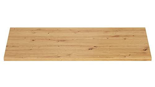 Mirjan24 Arbeitsplatten Küche Retroline, Vielzahl von Größen, Farbe: Eiche Artisan, Küchenarbeitsplatten, Laminatplatte, Matt, Höhe: 38 mm, Tiefe: 60 cm (Gerade Platte, Länge: 140 cm) von Mirjan24