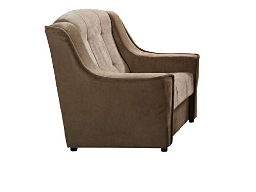 Mirjan24 Einzelsessel Niagara, Polstersessel Armsessel Relaxsessel Ohrensessel Loungesessel Sessel Couch, Armchair (Ibiza 04 + Ibiza 03) von Mirjan24