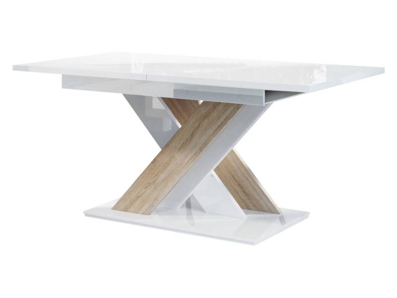 MIRJAN24 Esstisch Bronx (Ausziehbar), Einlegeplatte befindet sich unter der Tischplatte, L: 140-180 cm von MIRJAN24