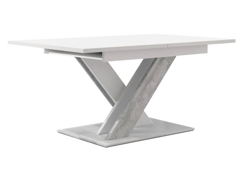 MIRJAN24 Esstisch Bronx (Ausziehbar), Einlegeplatte befindet sich unter der Tischplatte, L: 140-180 cm von MIRJAN24