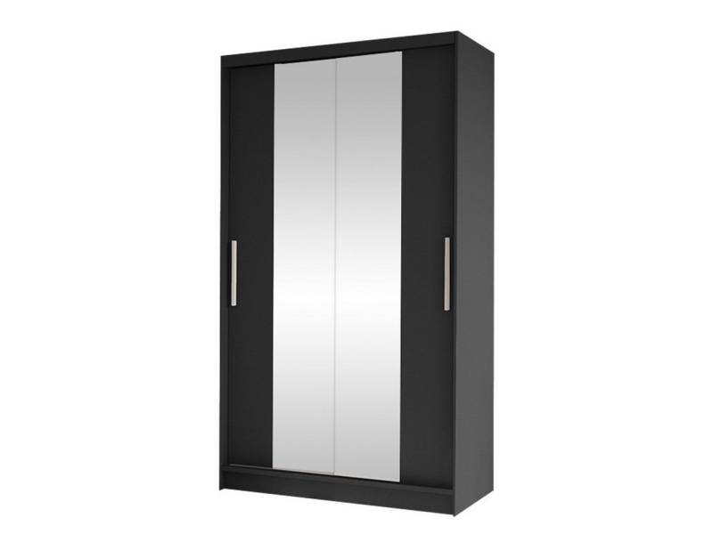 MIRJAN24 Kleiderschrank Costa II (mit Schiebetüren, Spiegel, Kleiderstange und 5 Fächer) Schiebetürenschrank, Garderobenschrank von MIRJAN24