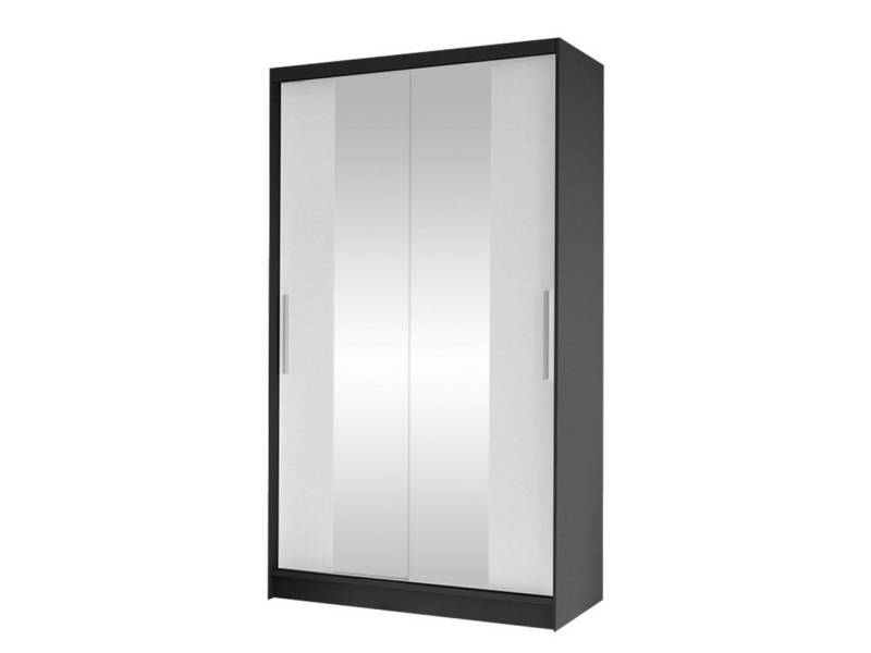 MIRJAN24 Kleiderschrank Costa II (mit Schiebetüren, Spiegel, Kleiderstange und 5 Fächer) Schiebetürenschrank, Garderobenschrank von MIRJAN24