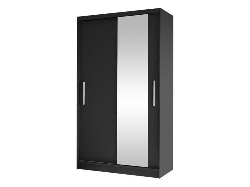MIRJAN24 Kleiderschrank Costa VI (mit Schiebetüren, Spiegel, Kleiderstange und 5 Fächer) Schiebetürenschrank, Garderobenschrank von MIRJAN24