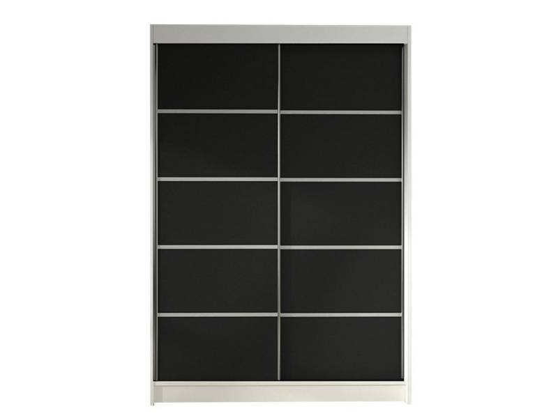 MIRJAN24 Kleiderschrank Lino IV (Schiebetürenschrank mit Kleiderstange) Schlafzimmerschrank mit 2-türig, Garderobenschrank von MIRJAN24