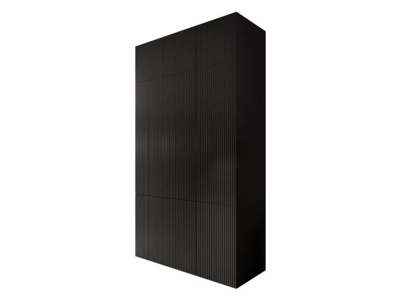 MIRJAN24 Kleiderschrank Pafos 90 2D + 45 1D + Schrankaufsatz (mit 9-Drehtüren) Griffloses Öffnungssystem push to open von MIRJAN24