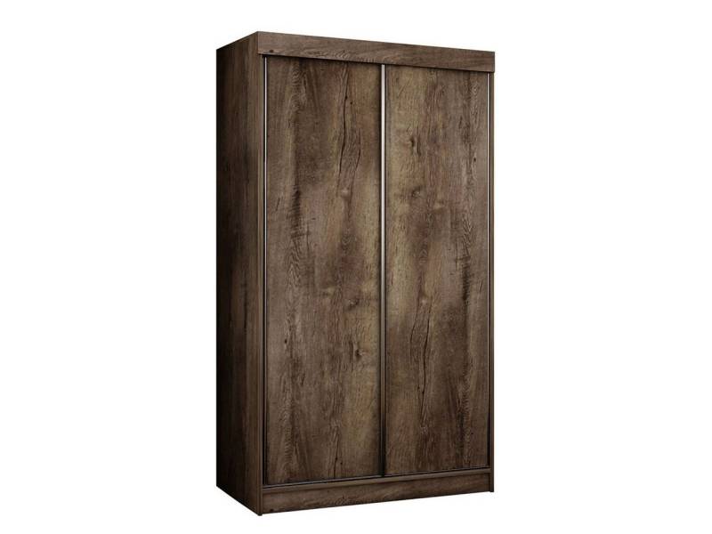 MIRJAN24 Kleiderschrank Top 25/100 (mit 2 Schiebetüren) mit Kleiderstange und Einlegeplatten von MIRJAN24